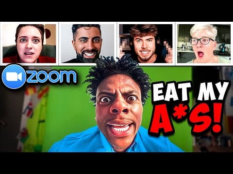 Crashing Elderly Zoom Calls With Twitch Streamers!