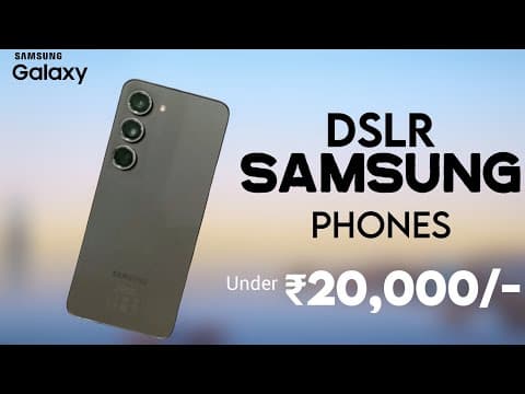 Top 5 Samsung Mobiles Under 20,000 January 2026 | Samsung Best Phone Under 20000 !
