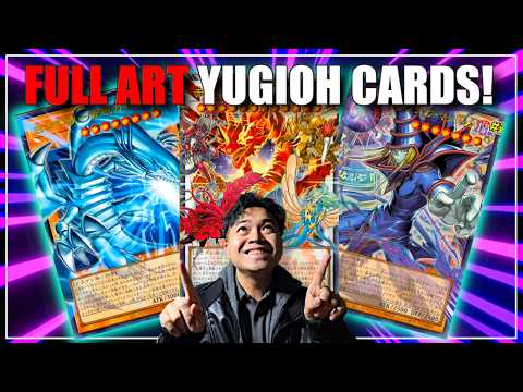 Yugioh Full Arts Finally Unveiled! These Look Insane!