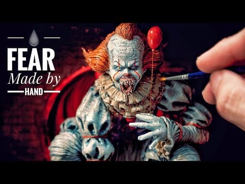 How I Made A Pennywise Diorama – When Clay Turns To Fear