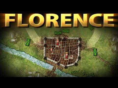 The Siege Of Florence 406 Ad - Ostrogoths At The Gates