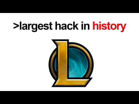 The Kid Who Hacked League Of Legends