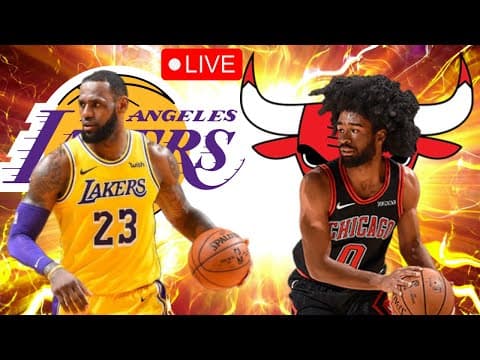 🏀 Nba 🏀 Los Angeles Lakers Vs Chicago Bulls Live Play By Play & Reaction