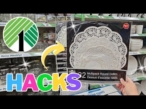 Genius 🤯 Dollar Tree Diy Crafts Using Doilies