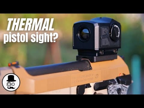 Can A Thermal Be A Primary Pistol Sight?  Infitac Fmp13 Review