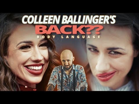 Why Is Colleen Ballinger Coming Back? Body Language Analysis