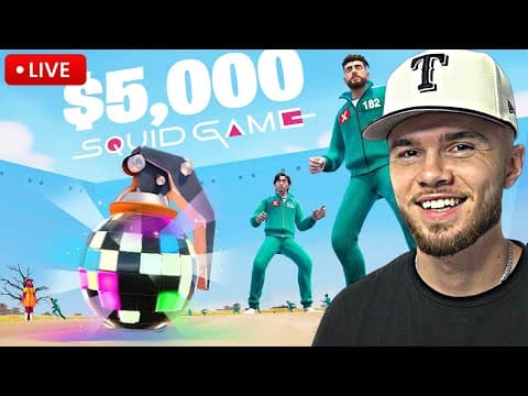 Playing In Sypher's $5k Streamer Squid Game #epicpartner