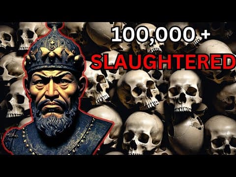 The Apocalyptic Destruction Of Delhi In 1398 By Tamerlane | Timur - History Documentary