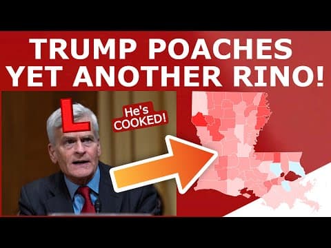 Trump Just Ended Another Senate Rino's Career!