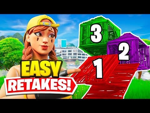 The Best High Ground Retakes For Beginners! (fortnite Tips & Tricks)