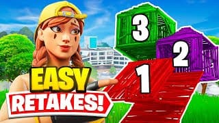 The Best High Ground Retakes For Beginners! (fortnite Tips & Tricks)