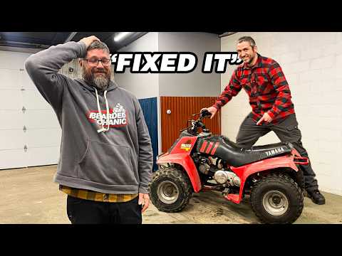 Can Dan Get This 4 Wheeler Running Without Destroying It?
