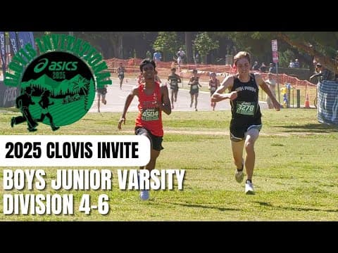 2025 Xc - Clovis Invitational By Asics - Day 1 - D4-6 Boys Jv