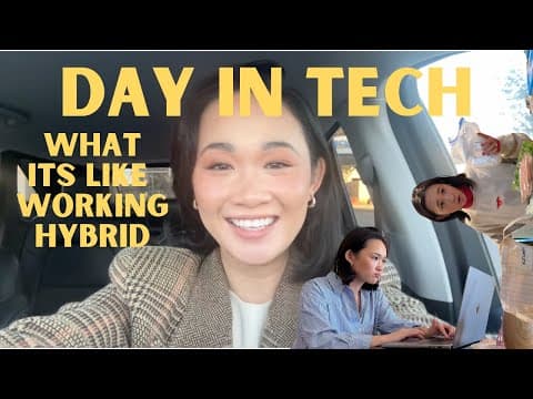 Vlog | Day In The Life Working In Tech, Are Companies Going Back To Work? Hybrid And Remote Jobs