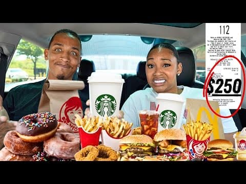 We Let The Person In Front Of Us Order Our Meals For 24 Hrs