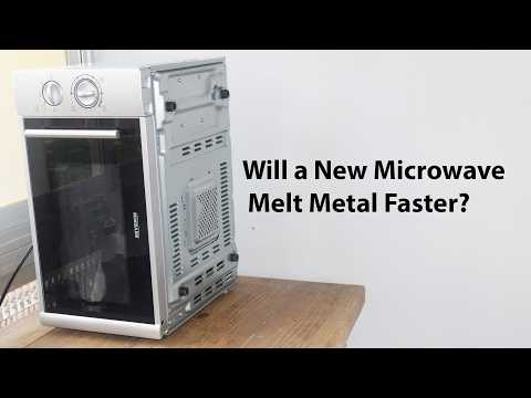 I Bought A New Microwave To Melt Metals