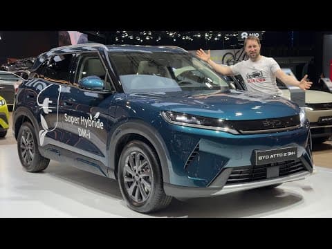 New Byd Atto 2 Dm-i Hybrid 2026 First Look Review