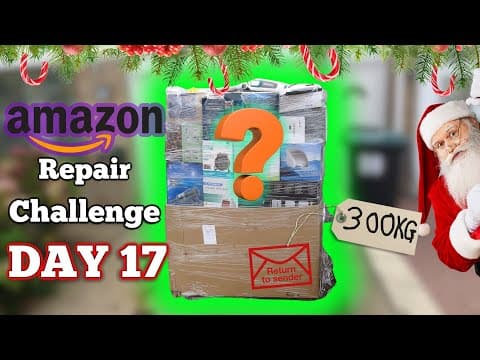 Fixing Amazon Returns Pallet | Day 17 | 2025 Advent Challenge
