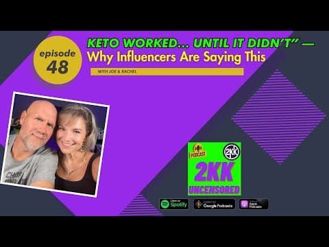 Keto Worked… Until It Didn’t — The New Influencer Clickbait