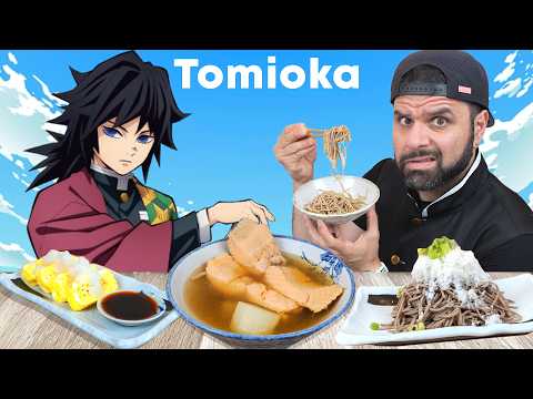 I Ate Like A Demon Slayer For 60 Days! (tomioka Challenge!)
