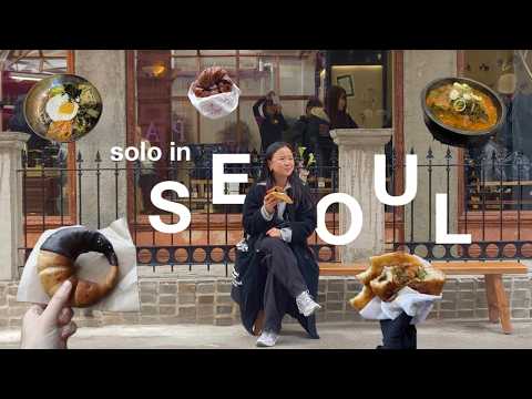 Solo In Seoul 🇰🇷 | Everything I Ate, Long Runs, Salt Breads, Self-doubt & Magical Ordinary Moments