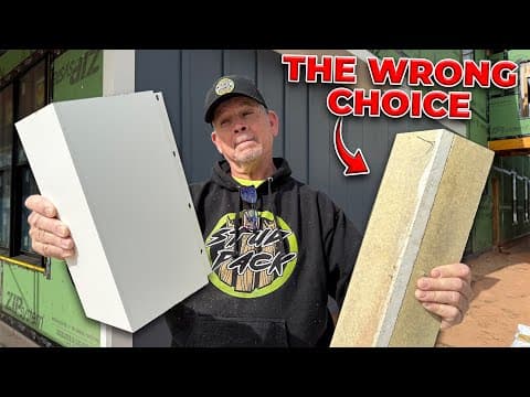We Were Wrong About Exterior Siding.. - Diy Dream House Ep. 38