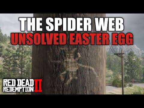 Unsolved Easter Egg Found After 7 Years! (rdr2 Spider Web Mystery)