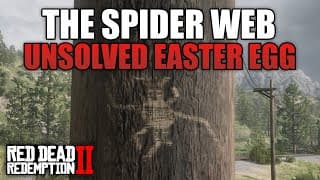 Unsolved Easter Egg Found After 7 Years! (rdr2 Spider Web Mystery)