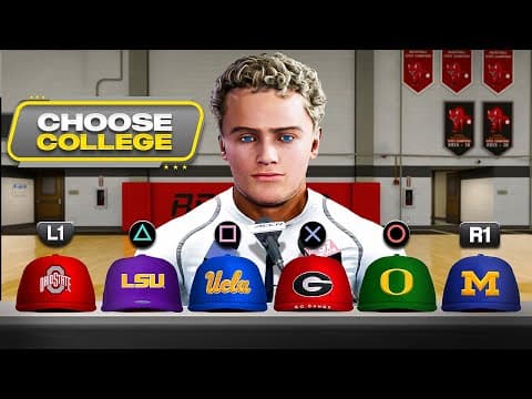 5 Star Wr Picks Worst School In Country! College Football 25 Freshman Year