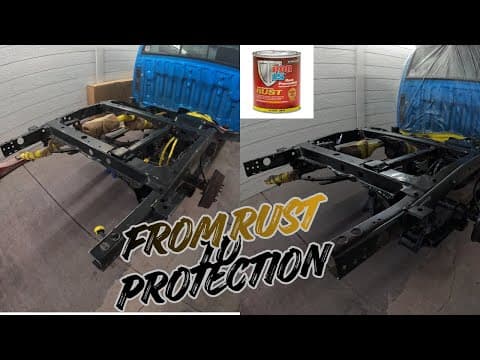 I Stopped The Rust! Por-15 Treatment On My Lowrider Nissan Hardbody (step-by-step)