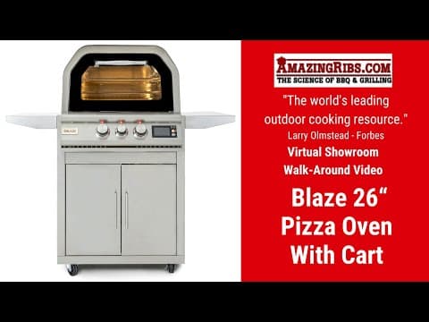 Watch Part 1 Of The Blaze 26" Pizza Oven Review From Amazingribs.com