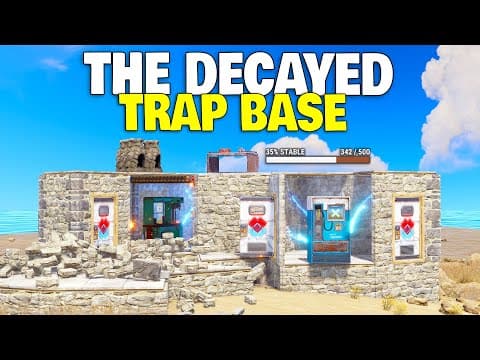 I Made A Rust Base Look Decayed… Then Trapped Everyone