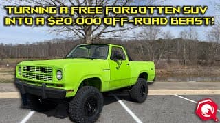 A Shop Did This? Can We Fix The Worst Suspension Job Ever? Lifting The Ram Charger The Right Way.