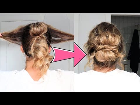 Easy Updo I'm Convinced Anyone Can Do! Medium & Long Hair | Fine & Thick Hair