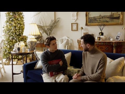 Exchanging Gifts At Nathan's House And Baking Mince Pies