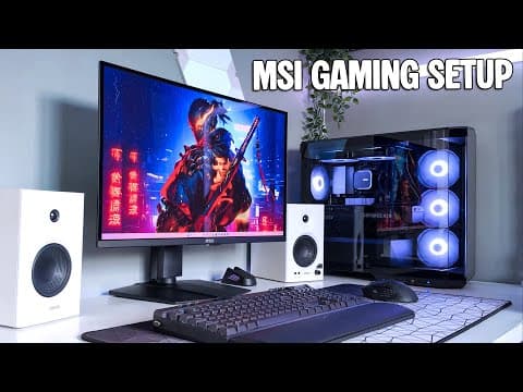 The Msi Gaming Setup! (pc, Monitor & Peripherals)