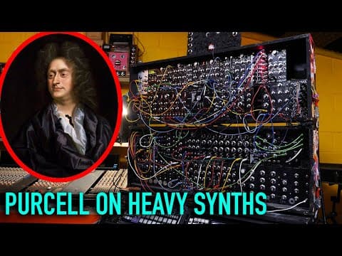 A Funeral For Queen Mary, On Analog Synth Purcell