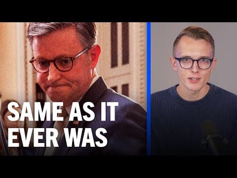 Republicans Still Refuse To Do Their Jobs