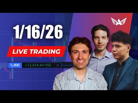 Live Trading Gold, Usd, Spx500 & More!