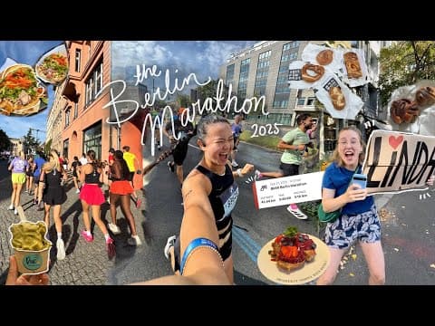 The Berlin Marathon | Carb Loading, Weight Gain, My Mental Health + Anxiety, A 16 Min Pb + Tips
