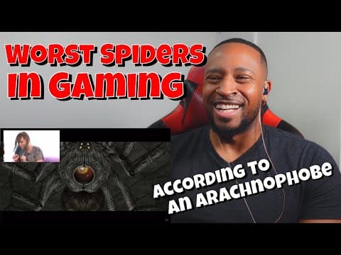 Davinci Reacts | Worst Spiders In Games, Ranked By An Arachnophobe Reaction