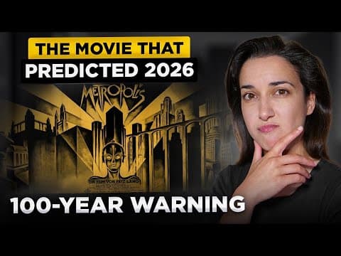 Metropolis Movie In 1927 Predicted 2026 — Ai, Robots, Cbdcs, & Central Banks (100-year-old Warning)