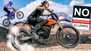 I Test The Newest 75 Mph Stark Varg Competitor On Mountain Trails! // Trailblaze Electric Dirt Bike