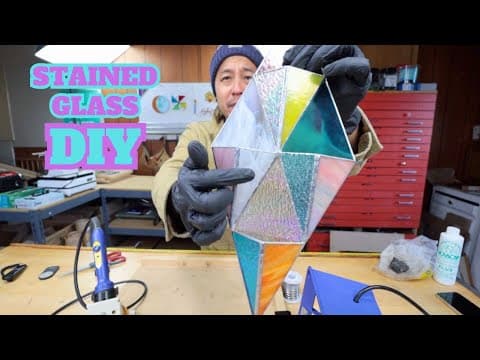 Sgdiy | Air Plant Holder Wall Mount Ep4 | Cracked Glass While Soldering