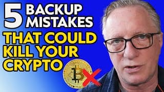 5 Backup Mistakes That Could Make You Lose All Your Crypto 🚨