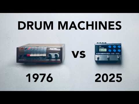 Polyend Step Vs Univox Jr-5: Two Drum Machines Made 50 Years Apart