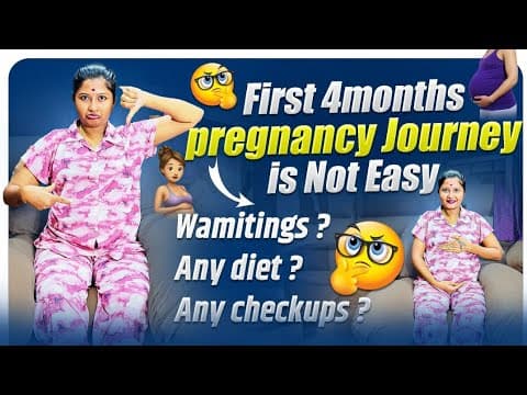 నా First 4months Pregnency Journey Is Not Easy 😟 Most Requested Video Wamitings? Any Diet?😟