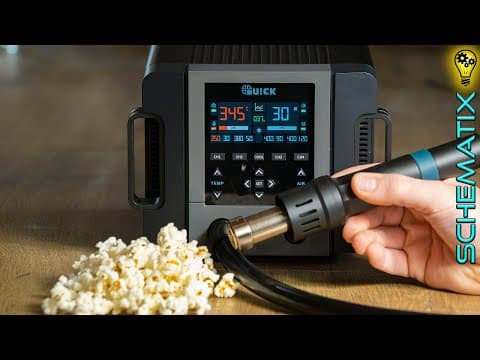 Quick 861 Pro, Hot-air Rework Station || Smd Soldering / Repair Tool