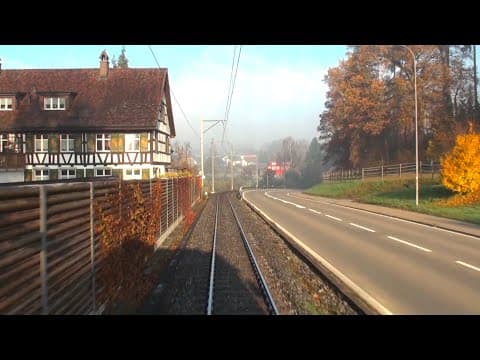 ★ 🇨🇭 Wil - Frauenfeld Cab Ride [07.11.21] (film From Andreas Perren)