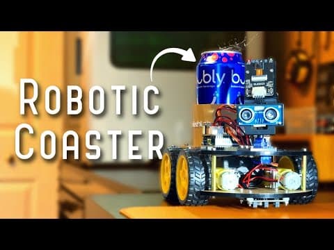 This $60 Robot Serves Me Drinks (full Demo + Build)